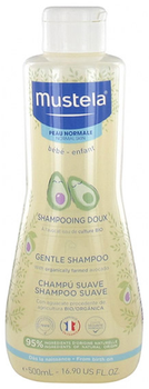 Szampon dla włosów wszystkich rodzajów Mustela Doux Shampoo 500 ml (3504105036133)