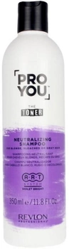 Szampon od zażółcenia włosów Revlon Professional Pro You The Toner Shampoo 350 ml (8432225114187)