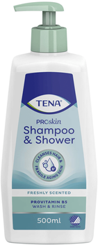 Шампунь для зволоження волосся Tena Shampoo- Shower Gel 500 мл (7310790019926)