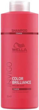 Шампунь для волосся Wella Professionals Invigo Color Brilliance Shampoo Coarse Hair 1000 мл (4064666318349)