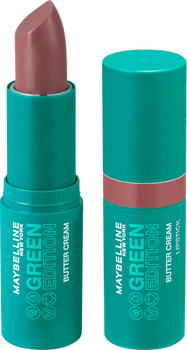 Matowa szminka Maybelline Green Edition Buttercream Lipstick Lippenstift 3.4g Nr. 011 - Glacier (30145276)