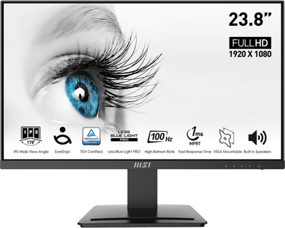 Монітор 23.8" MSI PRO MP243X