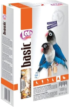 Полнорационный корм LoLo PETS для неразлучника 1 кг (5904479726025)