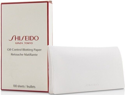 Chusteczki kontrolujące tłustość twarzy Shiseido Pureness 100 szt (729238141704)