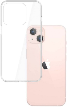 Etui plecki 3MK Clear Case do Apple iPhone 14 Transparent (5903108476423)