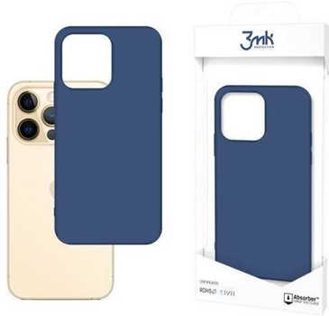 Панель 3MK Matt Case для Apple iPhone 13 Pro Чорниця (5903108428941)