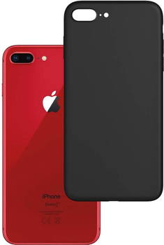 Etui plecki 3MK Matt Case do Apple iPhone 8 Plus Black (5903108232029)