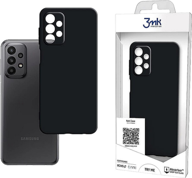 Etui plecki 3MK Matt Case do Samsung Galaxy A23 4G/A23 5G Black (5903108467742)