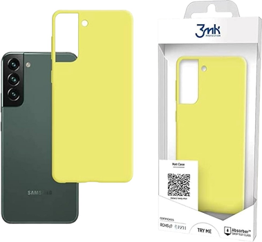 Панель 3MK Matt Case для Samsung Galaxy S22 Plus Лайм (5903108468299)