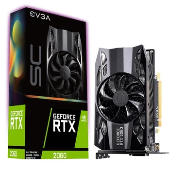 Відеокарта EVGA GeForce RTX 2060 SC Gaming (06G-P4-2062-KR)