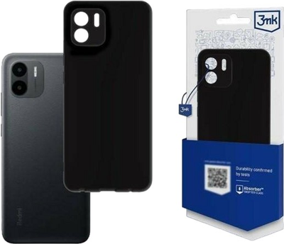 Etui plecki 3MK Matt Case do Xiaomi Redmi A1 Black (5903108492874)