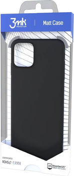 Etui plecki 3MK Matt Case do Xiaomi Redmi Note 9S/9 Pro/9Pro Max Black (5903108254946)