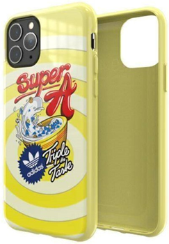 Etui plecki Adidas Moulded Case Bodega do Apple iPhone 11 Pro Yellow (8718846071093)