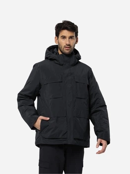 Куртка зимняя мужская Jack Wolfskin Textor Utility Jkt M 1116101-6350 M Черная (4064993908770)