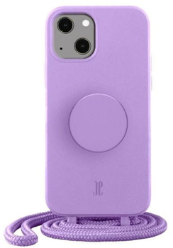 Etui plecki Just Elegance PopGrip do Apple iPhone 14 Lavendel (4062519301449)
