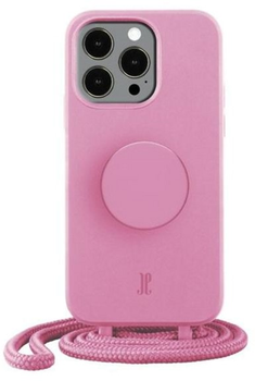 Etui plecki Just Elegance PopGrip do Apple iPhone 14 Pro Max Pink (4062519301548)