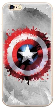 Etui plecki Marvel Captain America 019 do Huawei Y5 2018 Grey (5902980006599)
