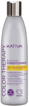 Кондиціонер для волосся Kativa Blue Violet Anti-Yellow Effect Conditioner 250 мл (7750075048768)