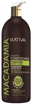 Кондиціонер для волосся Kativa Macadamia Conditioner 1000 мл (7750075022300)
