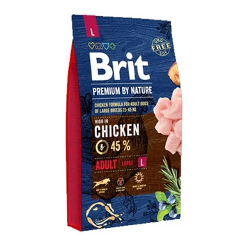 Сухий корм Brit L Premium Adult для дорослих собак великих порід 15 кг