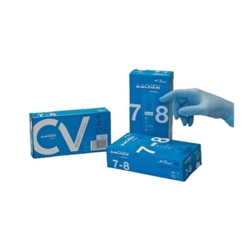 Рукавички медичні Achen Nitrile Medium 100pcs Gloves M (8435027101010)