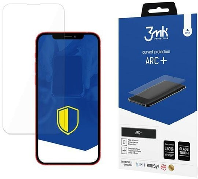 Захисна плівка 3MK Folia ARC+ Fullscreen для Apple iPhone 13 Mini (5903108412490)