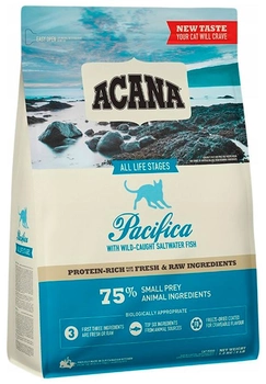 Сухий корм ACANA Pacifica Cat для дорослих котів усіх порід 1.8 кг (0064992714642)