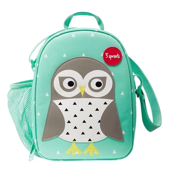 Сумка для обідів дитяча 3 Sprouts ILUOWL М'ятний
