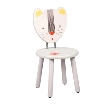 Стул детский Moulin Roty 658881 Серый/Разноцветный