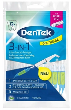 Niciowykałaczki DenTek 3W1 Cleaner 12 (47701000618)