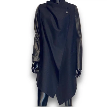 Шерстяное пальто ALLSAINTS MONUMENT EVE 40 ЖЧК-02