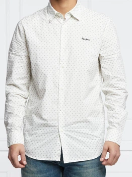 Сорочка Pepe Jeans PM307122 L (104758L) Молочний