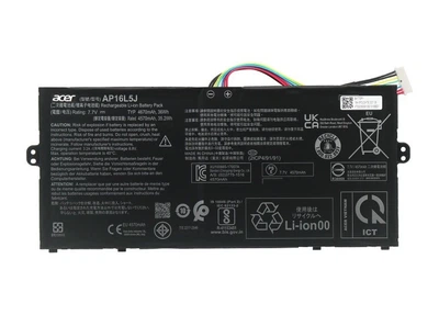 Аккумуляторная батарея для ноутбука Acer Swift 5 SF514-52T, SF514-53T (AP16L5J)