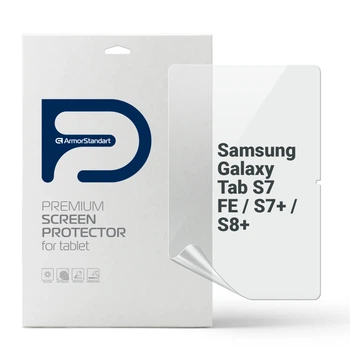 Гидрогелевая пленка на планшет ArmorStandart Samsung Galaxy Tab S7 FE / S7+ / S8+ противоударная защита стекла прозрачная (ARM58494)