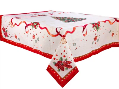 Скатерть Lefard Home Textile Navidad с люрексом 140x260см (716-118)
