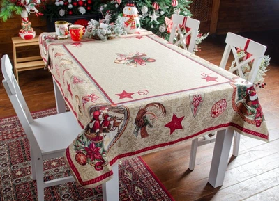 Скатертина Lefard Home Textile Santa Claus 100x100см (732-184)