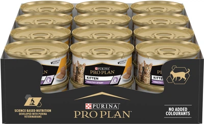 Вологий корм для кошенят Purina Pro Plan Baby Kitten мус з куркою