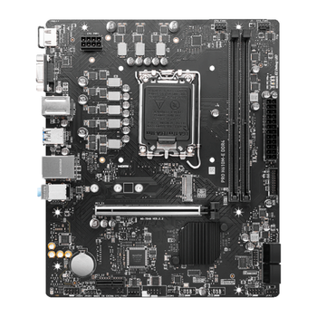 Материнская плата MSI PRO H610M-E DDR4 Socket 1700/Intel/MicroATX/1хHDMI/VGA