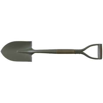 Военная лопата MFH D-образная ручка, Type II, сталь, дерево Olive