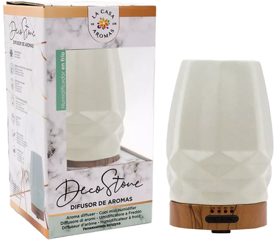 Аромадифузор La Casa De Los Aromas Deco Stone Difusor De Aromas Blanco 1 шт (8428390214296)