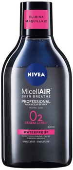 Woda micelarna Nivea MicellAIR Micellar Water Waterproof 400 ml (4005900496331)