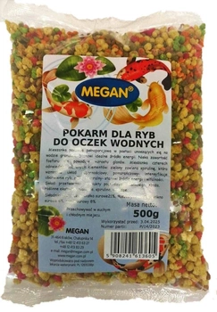 Pokarm Megan dla ryb w oczku wodnym 500 g (5908241613605)