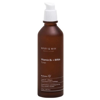 Mary&May Vitamine B5 + Bifida Toner Тонер для зволожування і сяяння шкіри, 120 мл