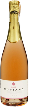 Вино ігристе Codorniu Cava Nuviana Rose рожеве сухе 0.75 л 11.5% (8410013008511)