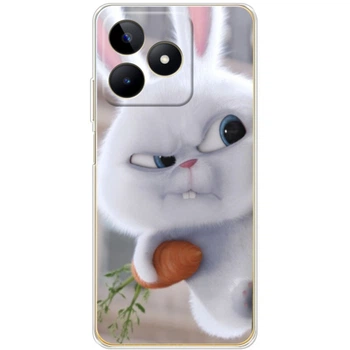 Силиконовый чехол BoxFace Realme Note 50 Rabbit Snowball (56893-up1116)