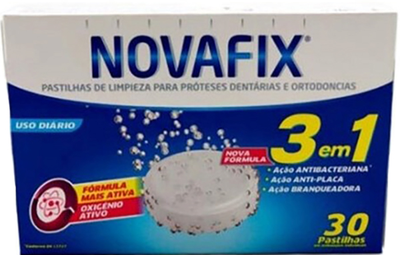 Tabletki do czyszczenia protez zębowych Urgo Novafix Cleaning 30 Units (8413647014842)