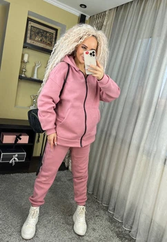 Fashions • Костюм теплый спортивный "Impuls" Fashions 44-46 пудра (1251-ди)