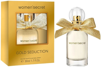 Woda perfumowana damska Women'Secret Gold Seduction 30 ml (8437018498734)