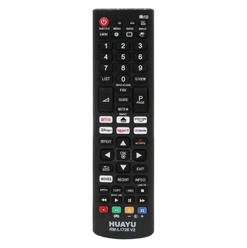 Пульт для телевизора LG HUAYU RM-L1726 V2 универсальный