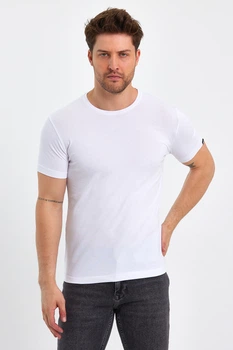 Футболка Trend Collection 39049-2 Белый (BEYAZ) 3XL (2957430596567)